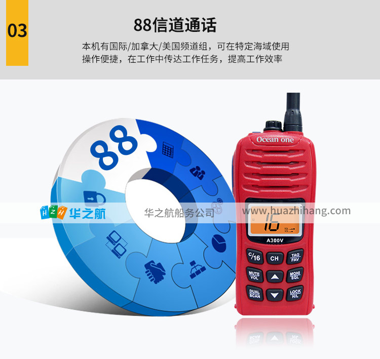Oceanone对讲机A300V