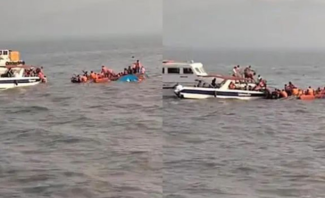 印度海军船只撞上客轮已致13人伤亡