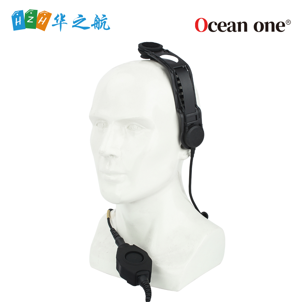 对讲机骨传导耳机正确佩戴方法，新手一看就会