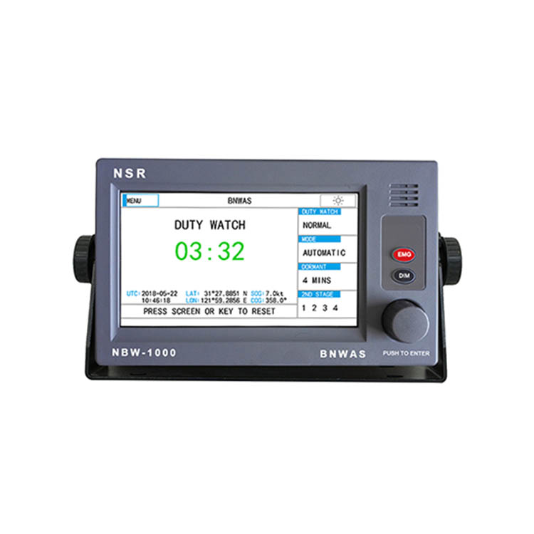 NSR NBW-1000 BNWAS 桥楼航行值班报警系统 合规认证