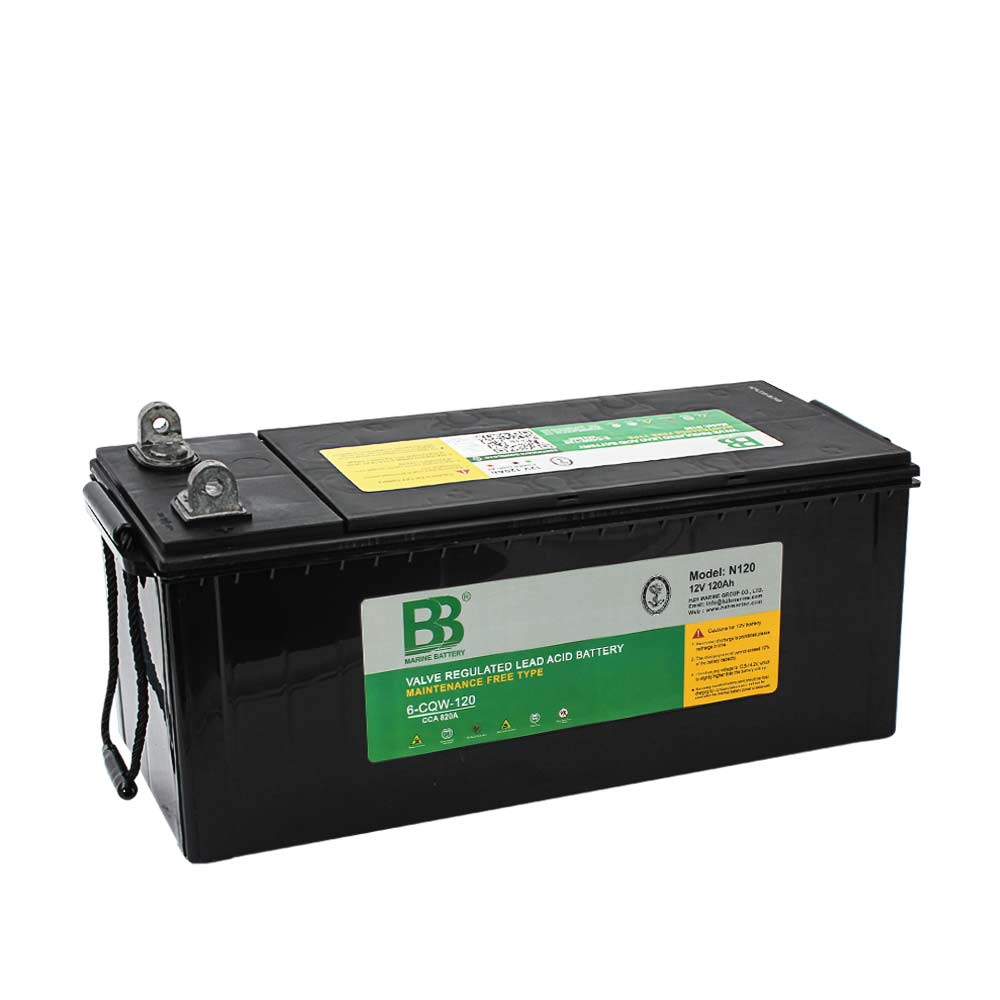 船用启动蓄电池 12V 120Ah 820A CCA 1066A MCA