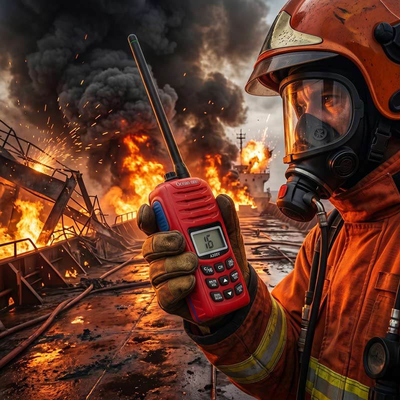 船舶哪些区域必须配备船用防爆对讲机？选型要点汇总