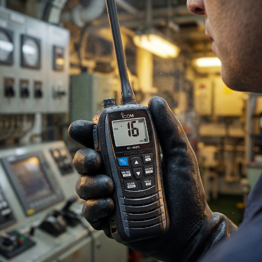 ICOM IC-M25 海事对讲机官方参数、功能及适用场景大全
