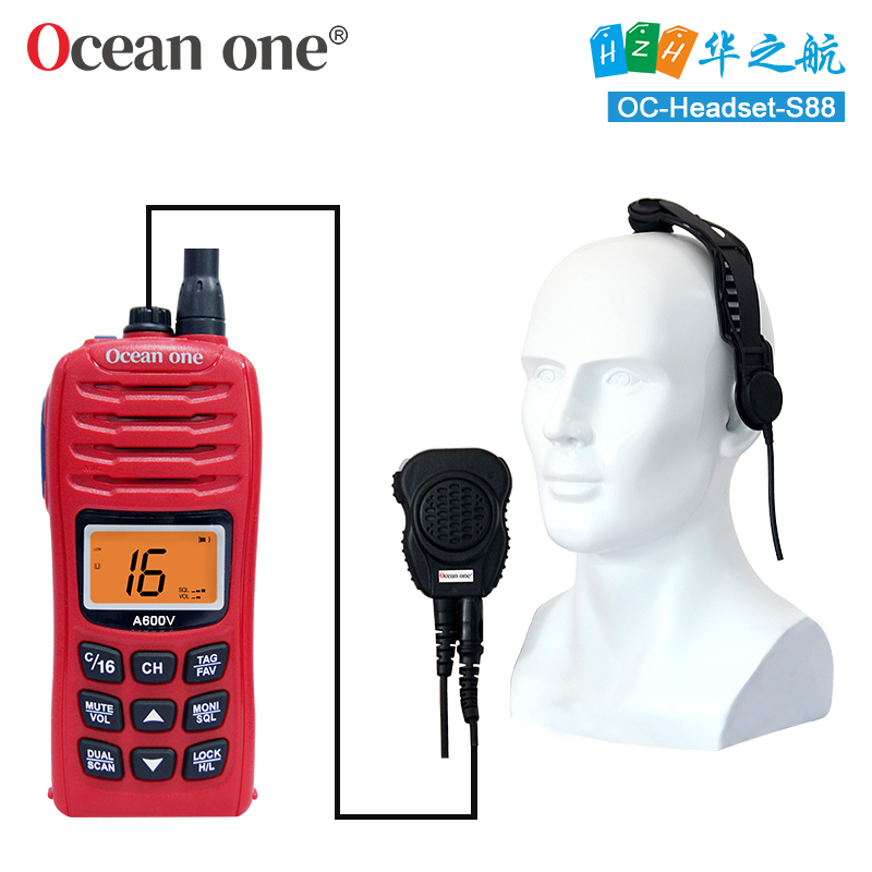 OCEANONE OC-Headset-S88船舶消防员用防爆对讲机头骨耳机