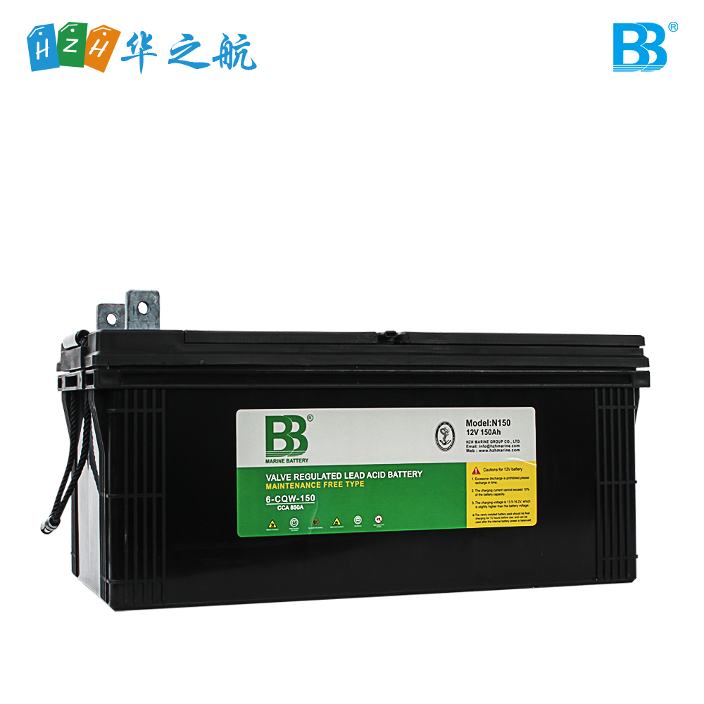 船用启动蓄电池 12V 150Ah 830A CCA 1070A MCA