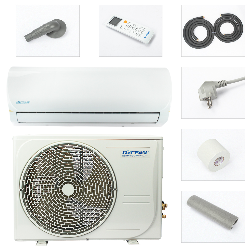 船用挂式空调 110V 1.5P 60Hz 12000BTU R410g 冷暖 IOCEAN