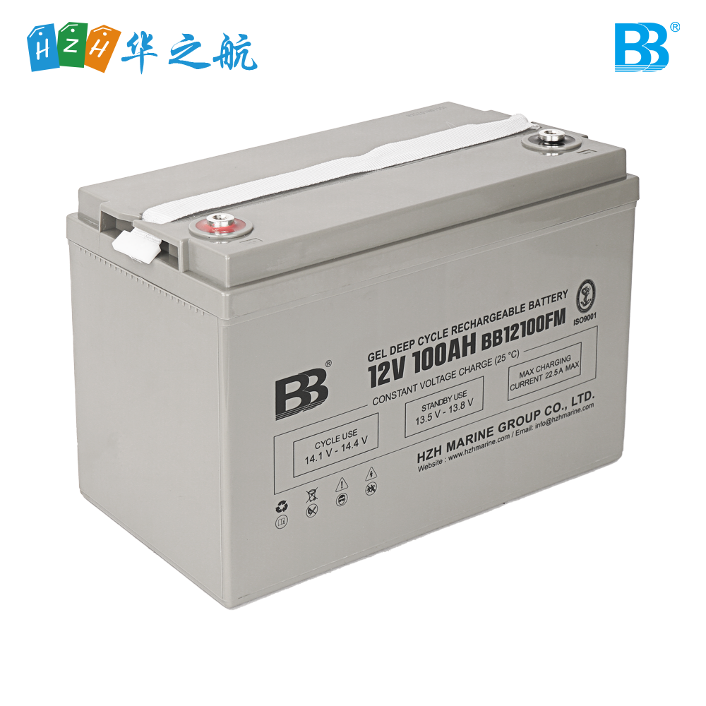 BB 12V 100Ah 深循环船舶蓄电池 BB12100FM