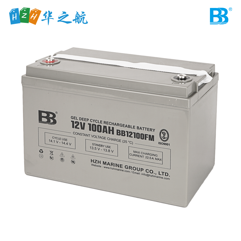 BB 12V 100Ah 深循环船舶蓄电池 BB12100FM