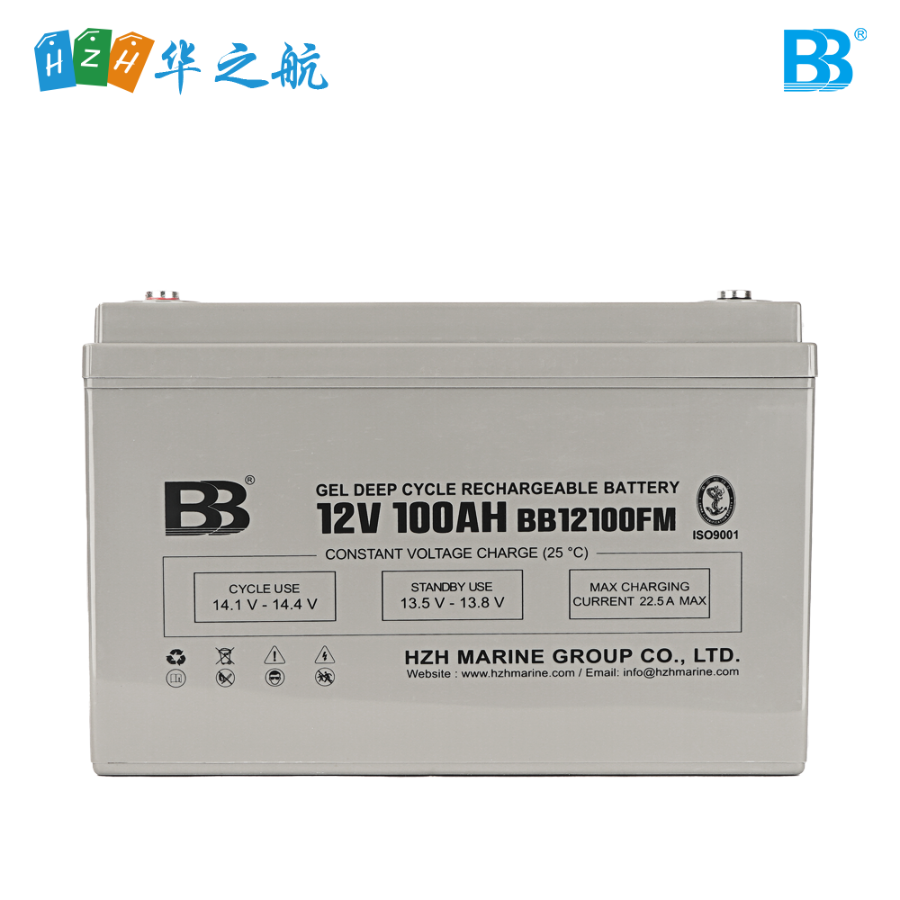 BB 12V 100Ah 深循环船舶蓄电池 BB12100FM