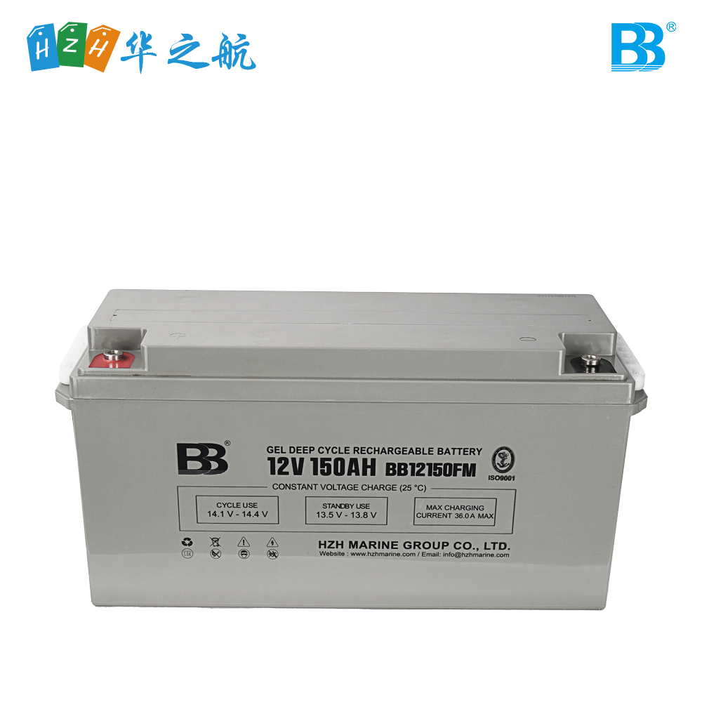 BB 12V 150Ah 深循环船用蓄电池 BB12150FM