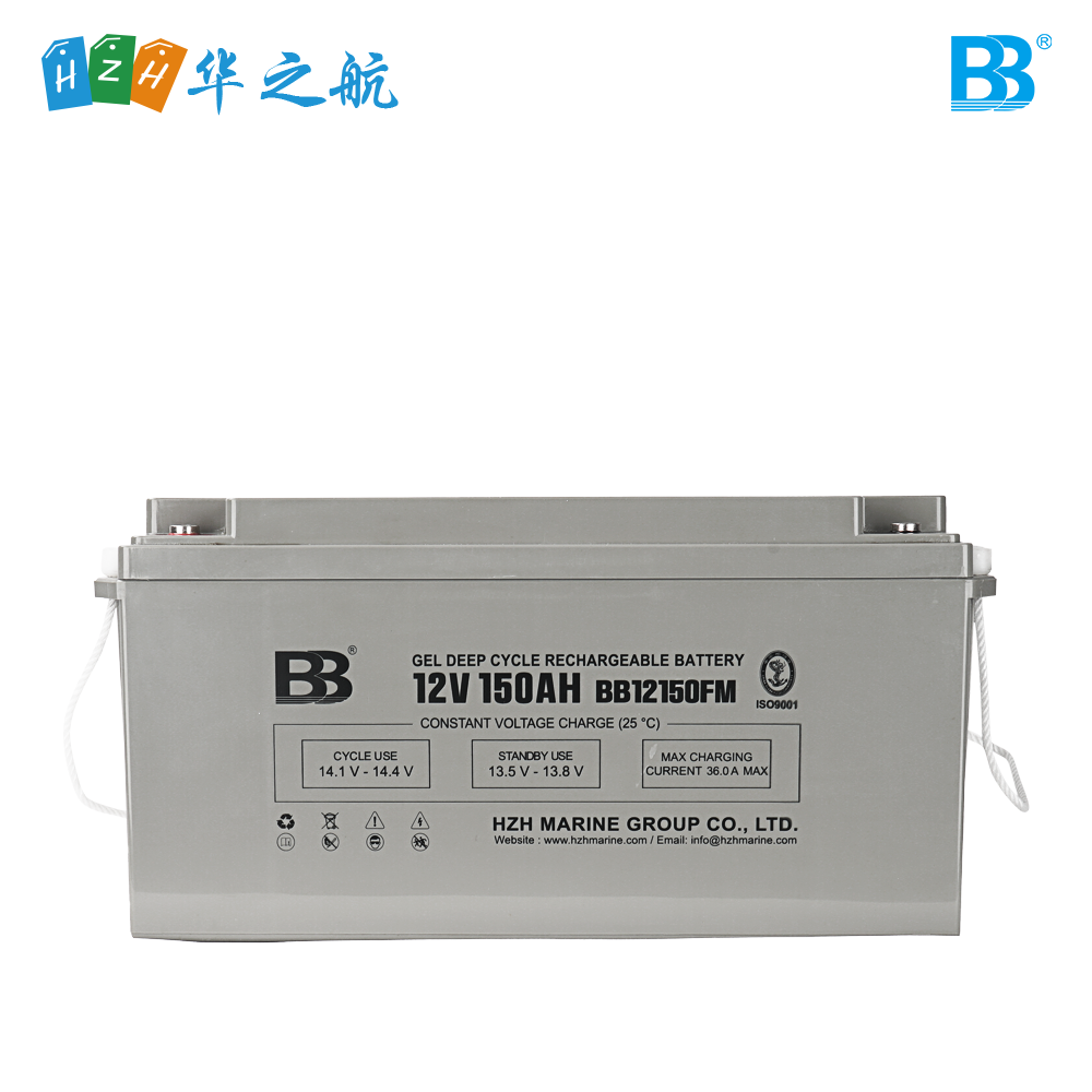 BB 12V 150Ah 深循环船用蓄电池 BB12150FM