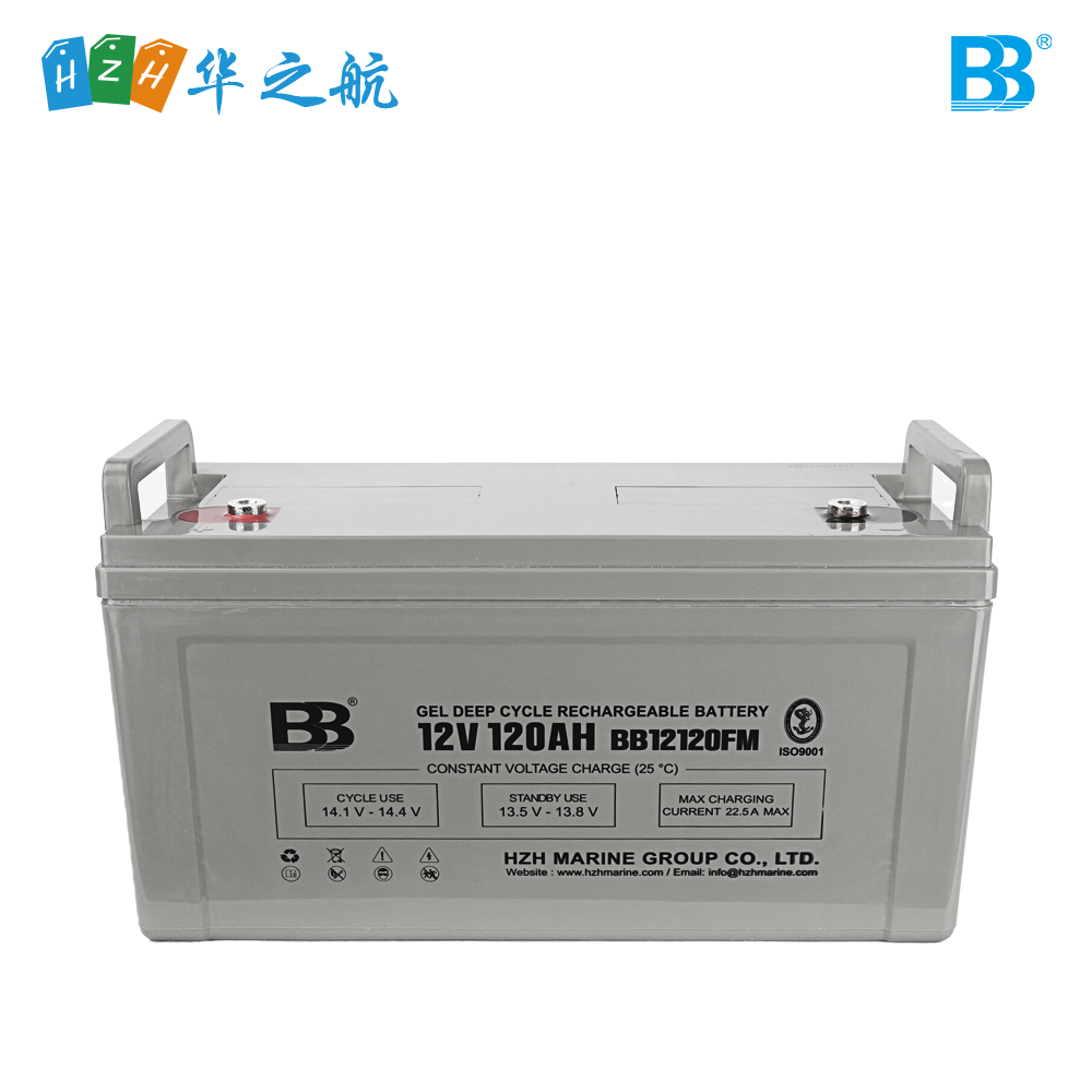 BB 12V 120Ah 深循环船用蓄电池 BB12120FM