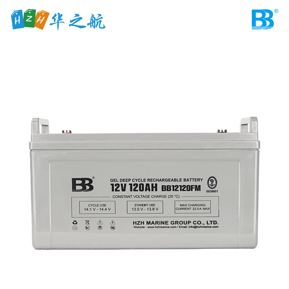 BB 12V 120Ah 深循环船用蓄电池 BB12120FM