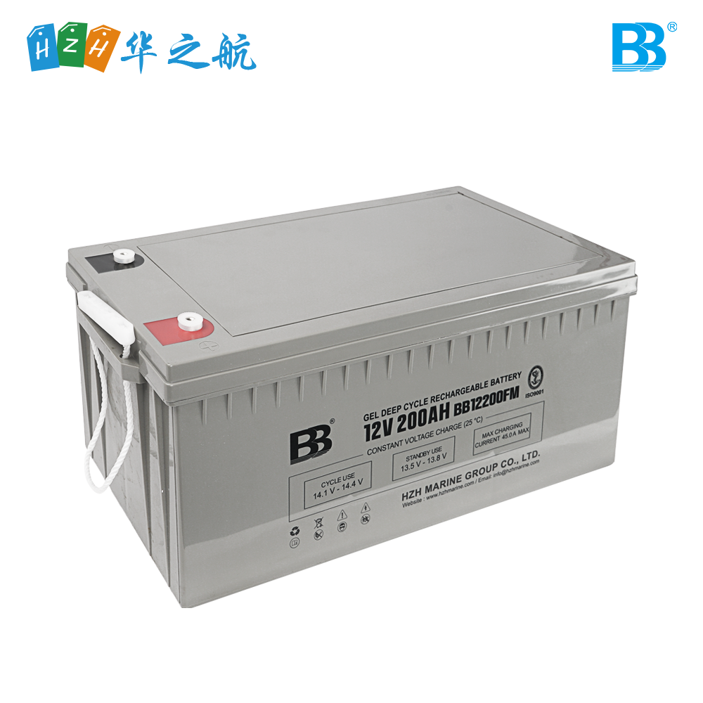 BB 12V 200Ah 深循环船用蓄电池 BB12200FM