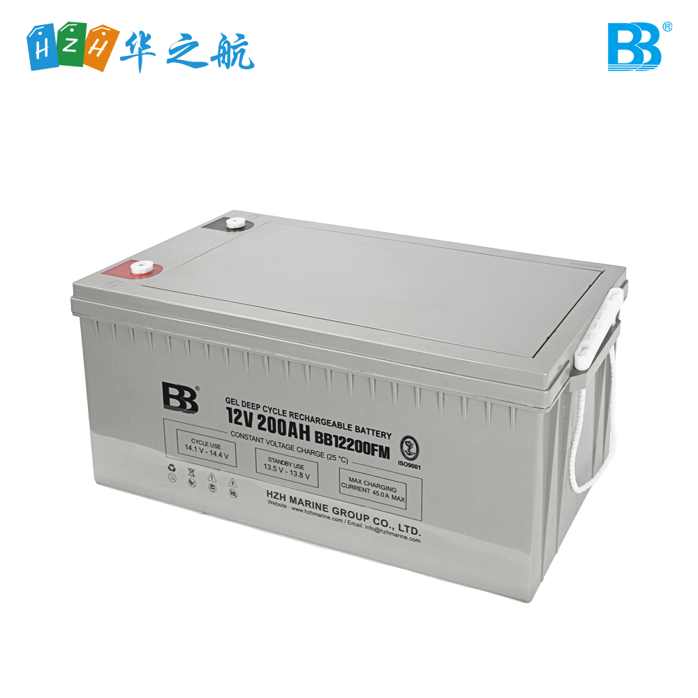 BB 12V 200Ah 深循环船用蓄电池 BB12200FM