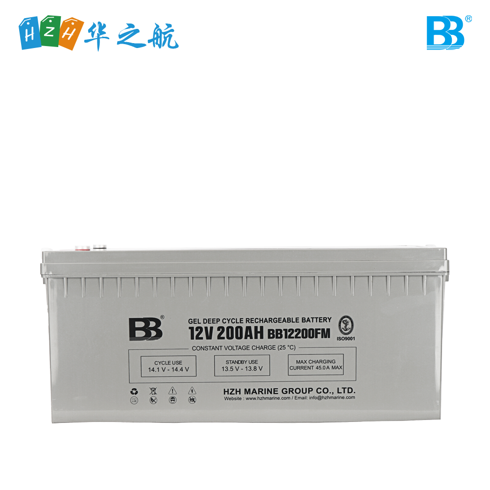 BB 12V 200Ah 深循环船用蓄电池 BB12200FM