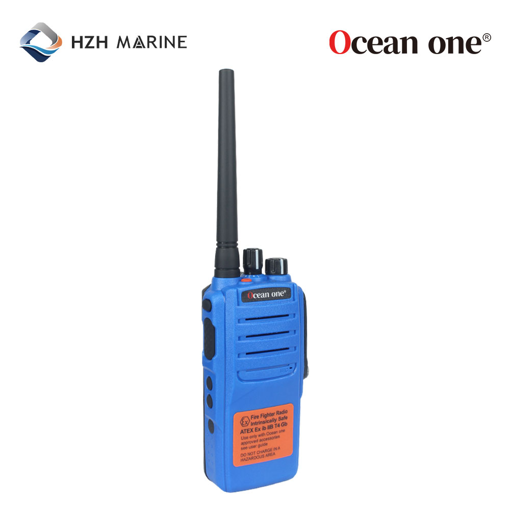 Ocean one A600DU对讲机 SOLAS船舶消防海事用ATEX防爆数字对讲机