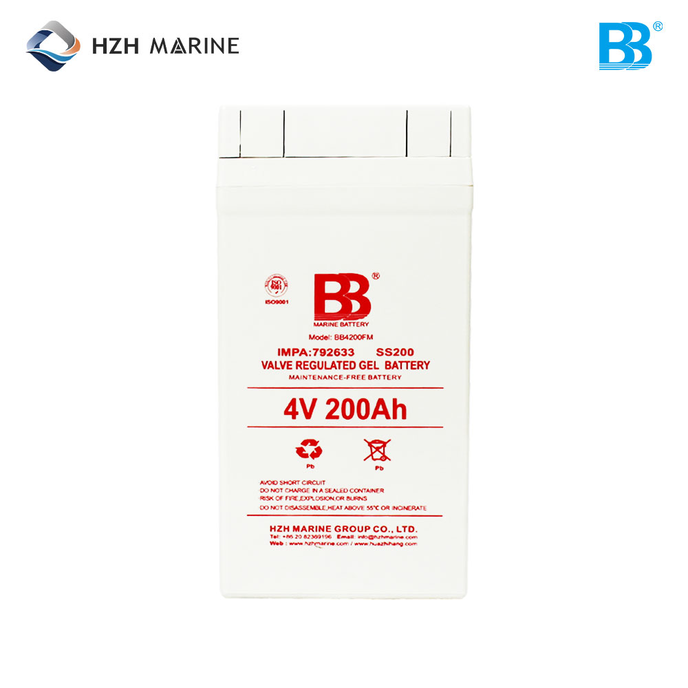 深循环船用蓄电池 4V 200Ah BB4200FM
