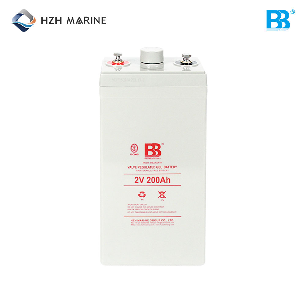 深循环船用蓄电池 2V 200Ah BB2200FM