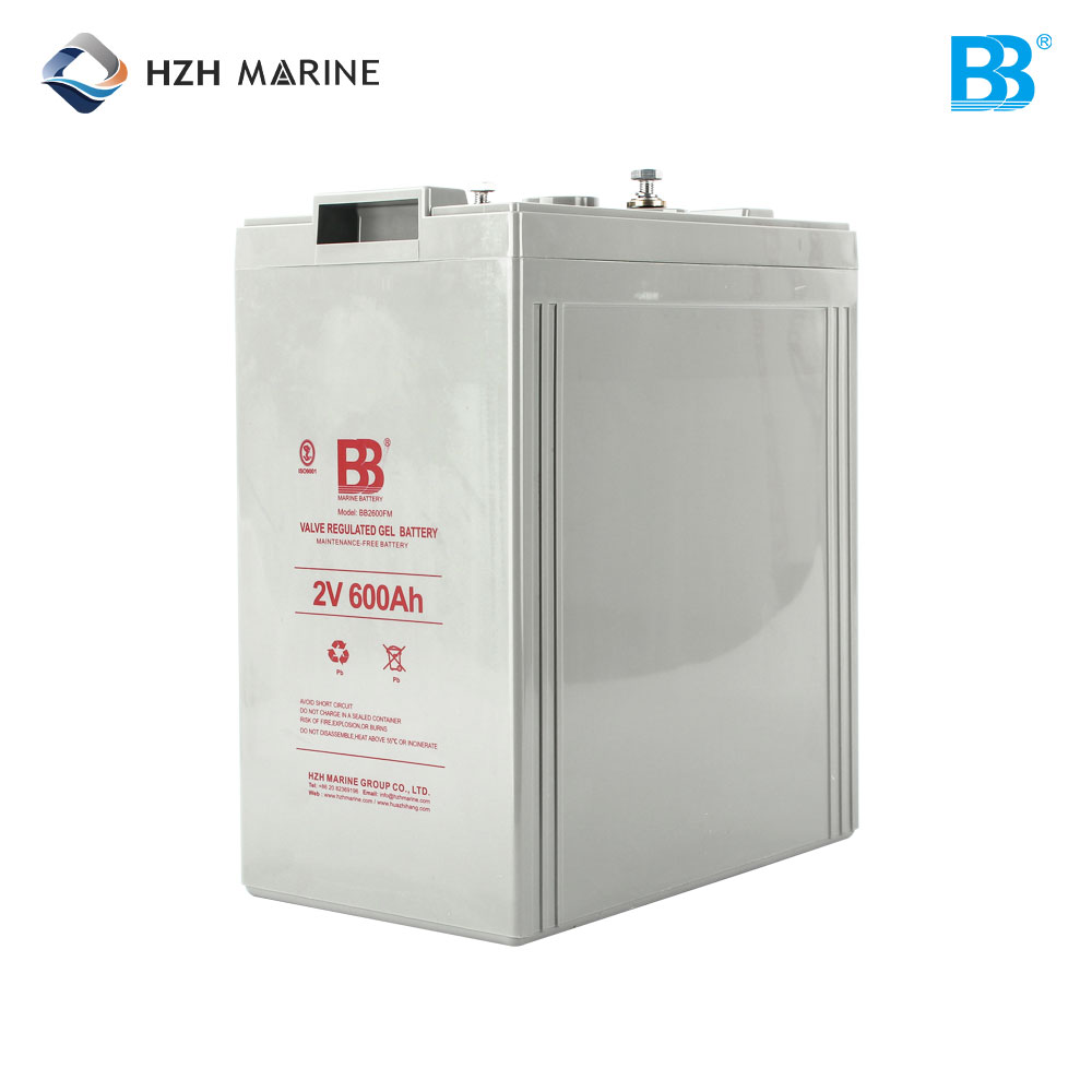深循环船用蓄电池 2V 600AH BB2600FM