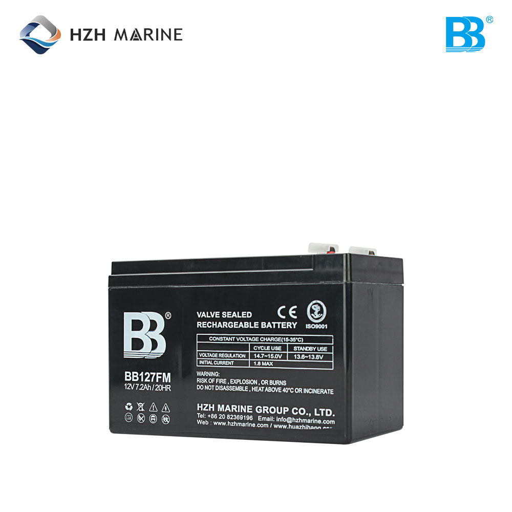 深循环船用蓄电池 12V 7.2Ah BB127FM