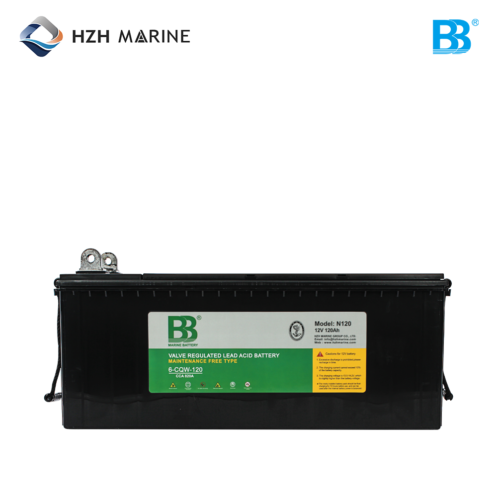 船用启动蓄电池 12V 120Ah 820A CCA 1066A MCA