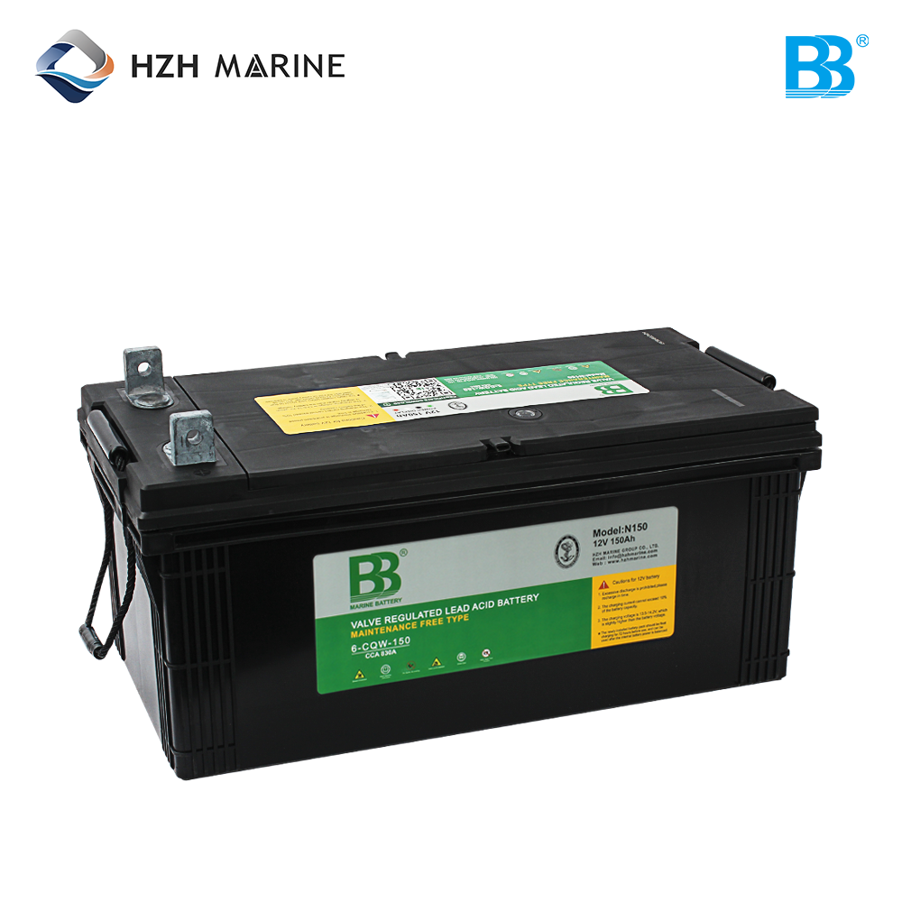 船用启动蓄电池 12V 150Ah 830A CCA 1079A MCA