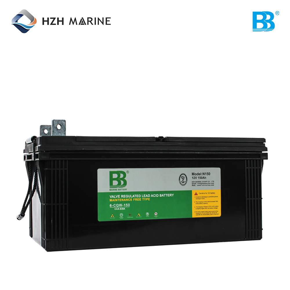 船用启动蓄电池 12V 150Ah 830A CCA 1079A MCA