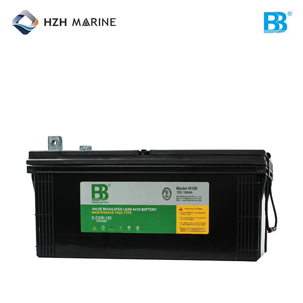 船用启动蓄电池 12V 150Ah 830A CCA 1079A MCA