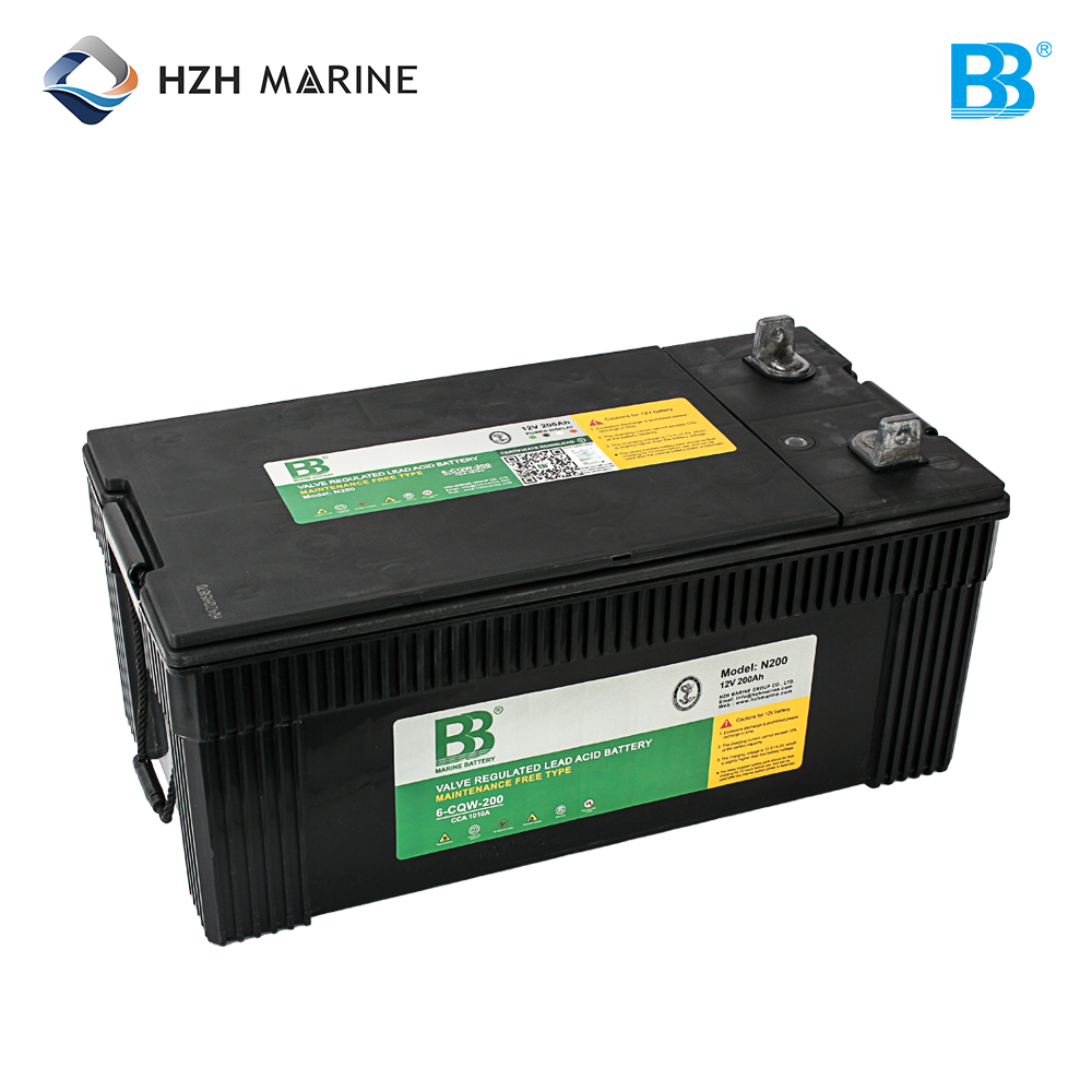船用启动蓄电池 12V 200Ah 1010A CCA 1313A MCA