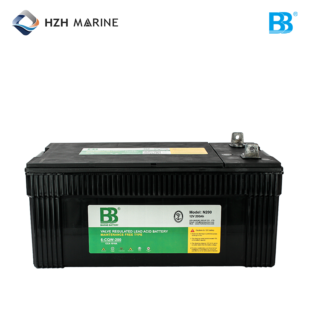 船用启动蓄电池 12V 200Ah 1010A CCA 1313A MCA
