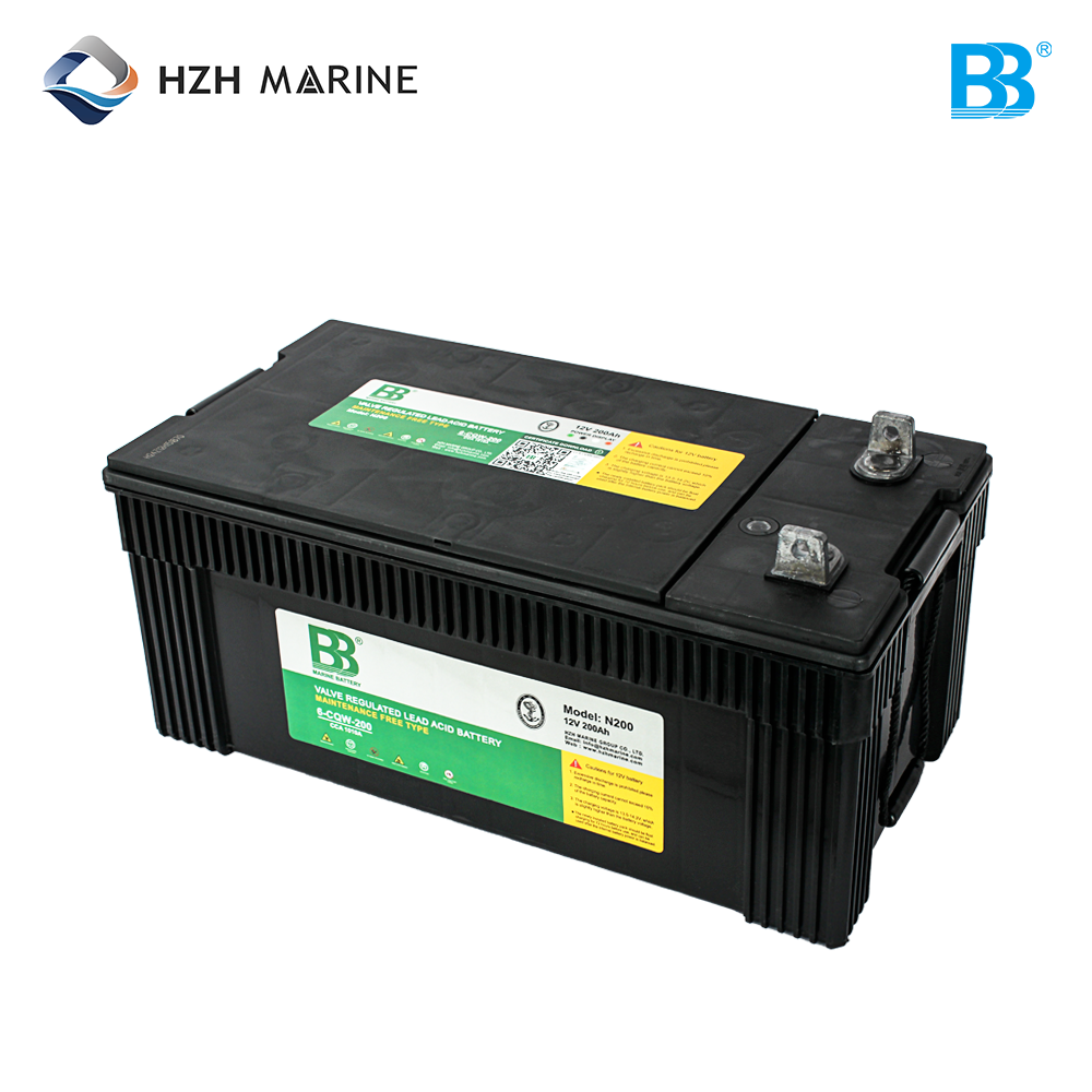 船用启动蓄电池 12V 200Ah 1010A CCA 1313A MCA