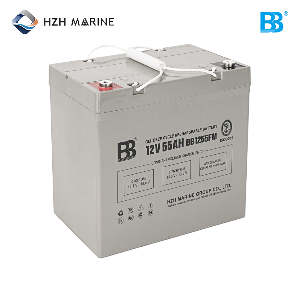 BB 12V 55Ah 深循环船舶蓄电池 BB1255FM