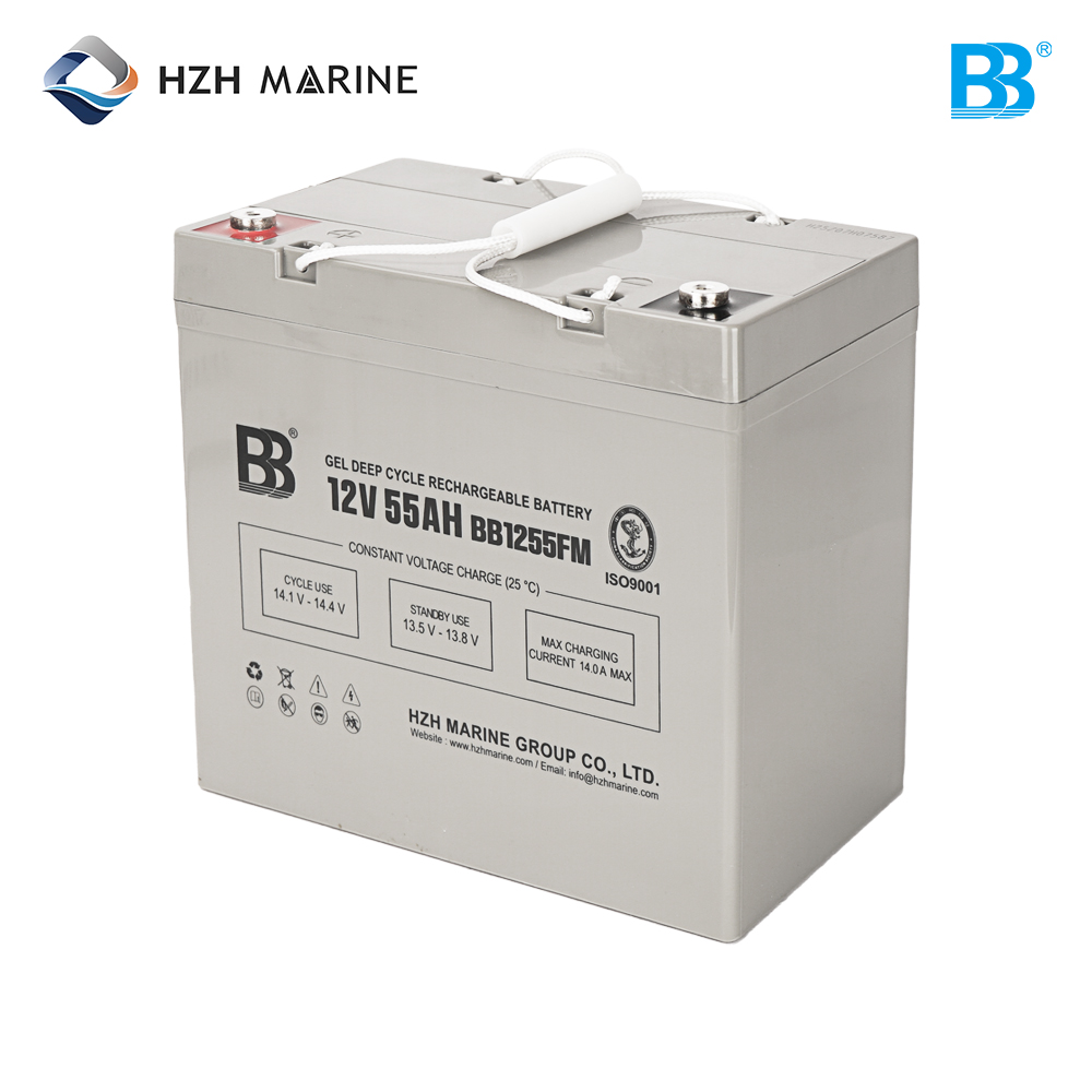 BB 12V 55Ah 深循环船舶蓄电池 BB1255FM