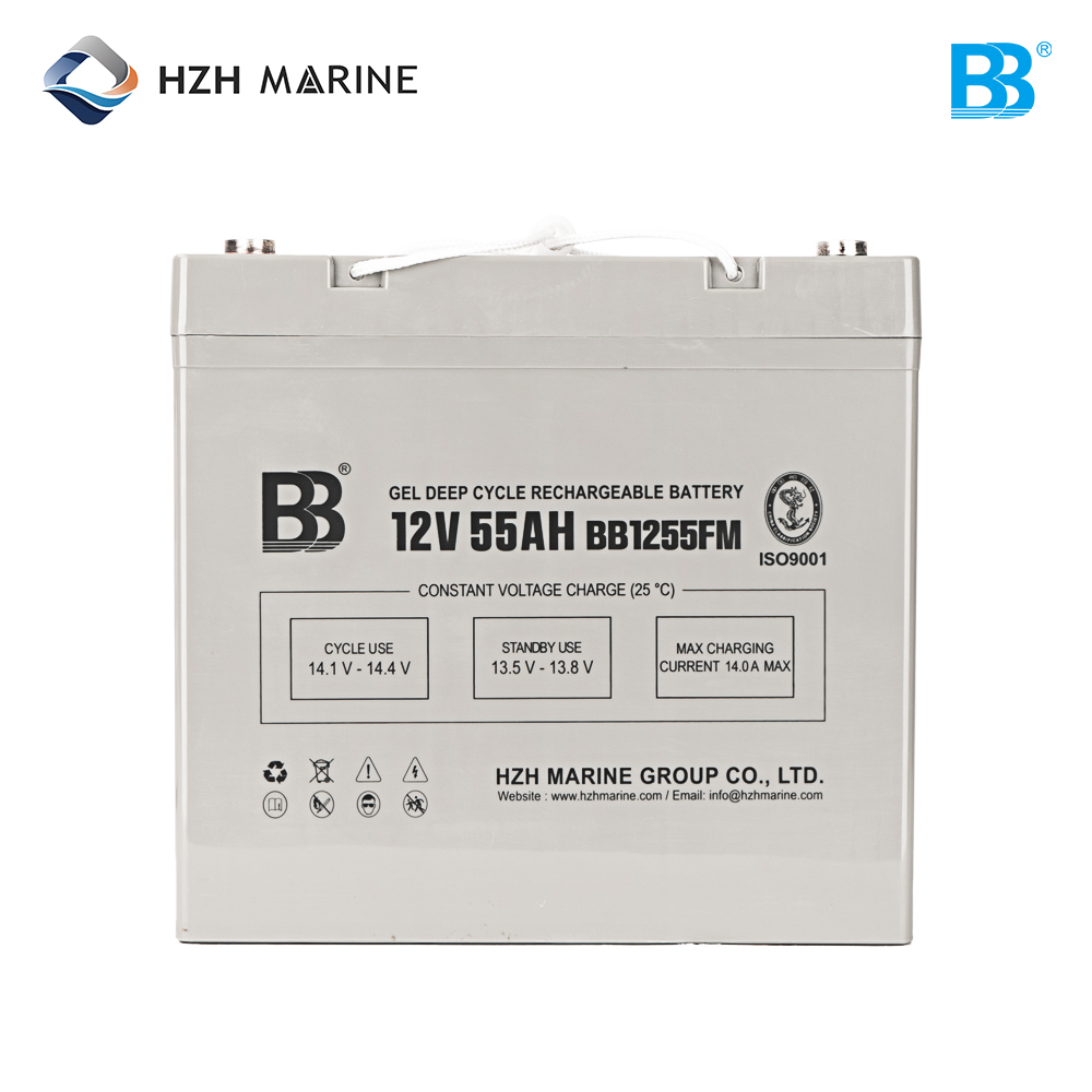 BB 12V 55Ah 深循环船舶蓄电池 BB1255FM