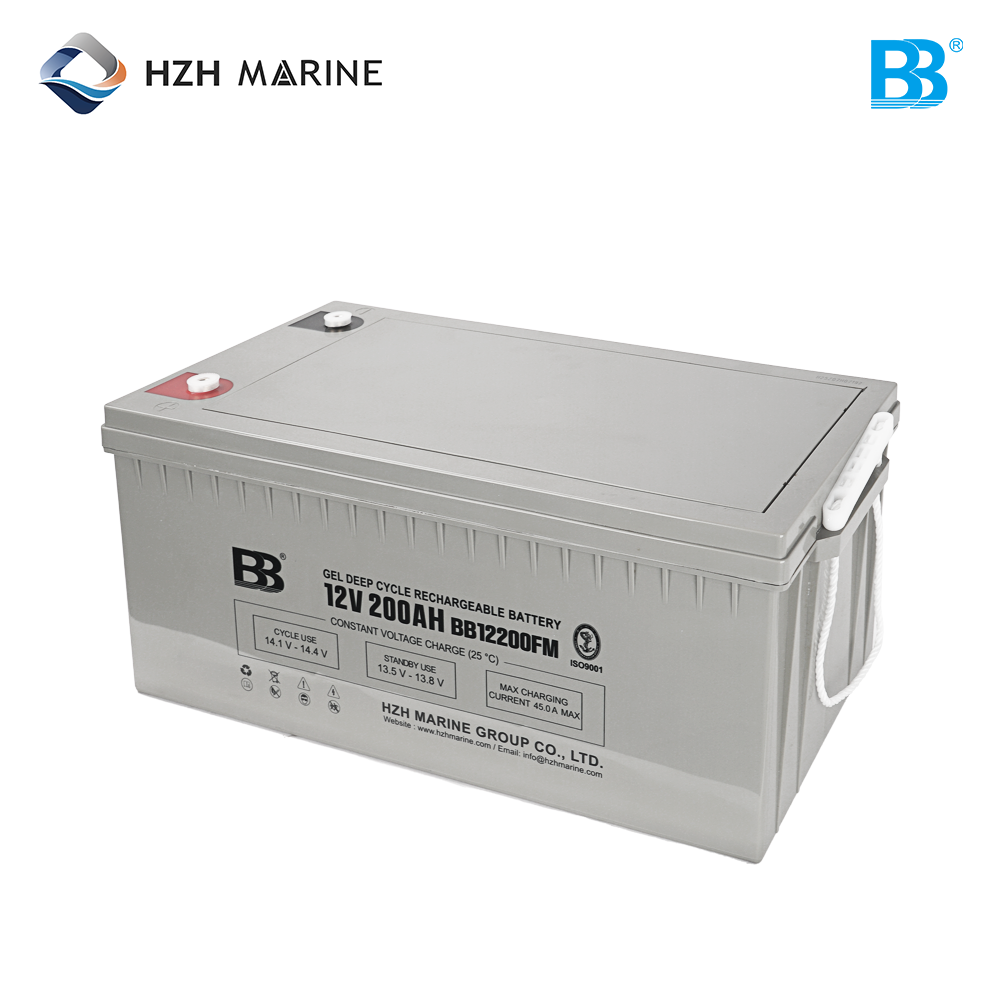 BB 12V 200Ah 深循环船用蓄电池 BB12200FM