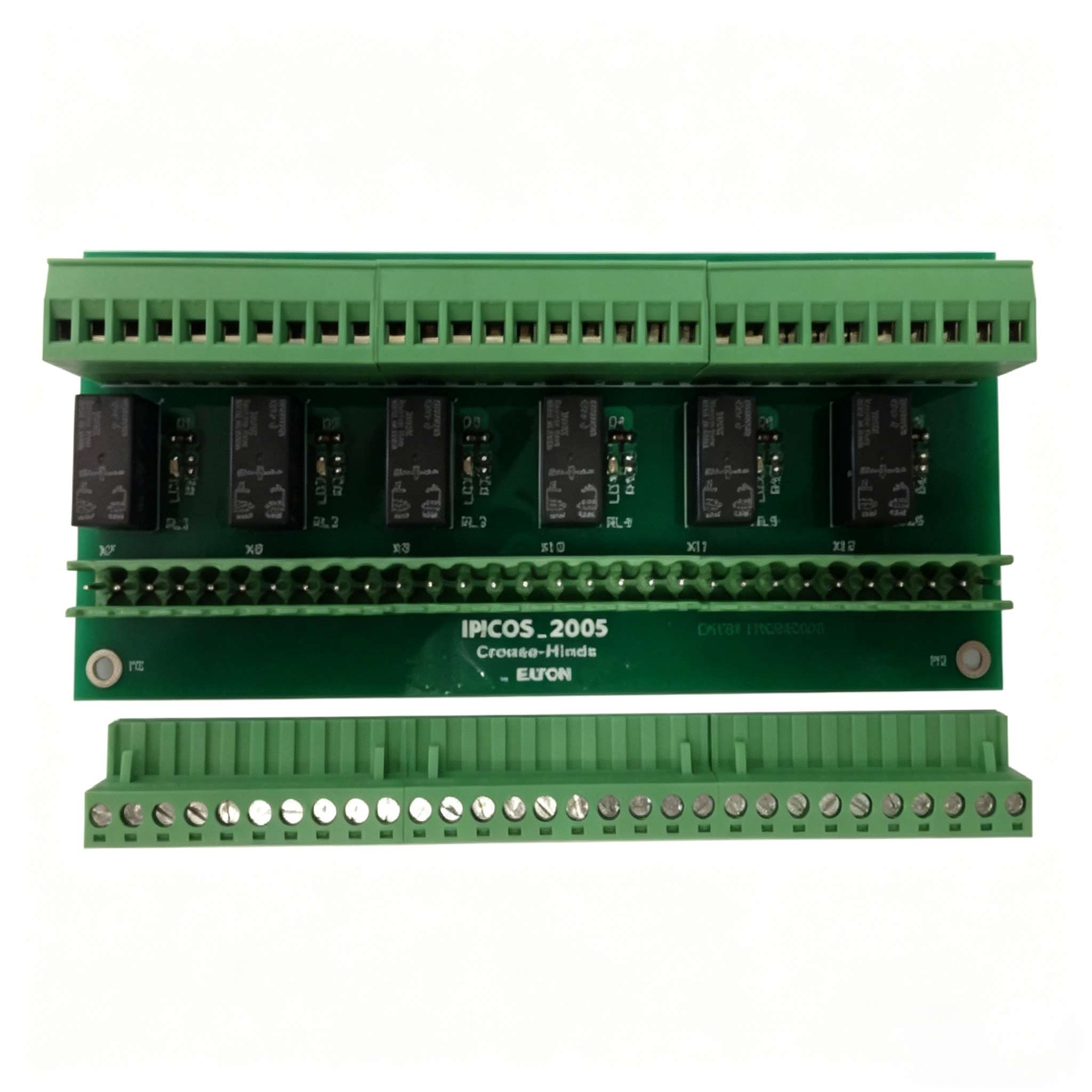 IMCOS-2005 信号继电器PCB板 6路独立音频切换