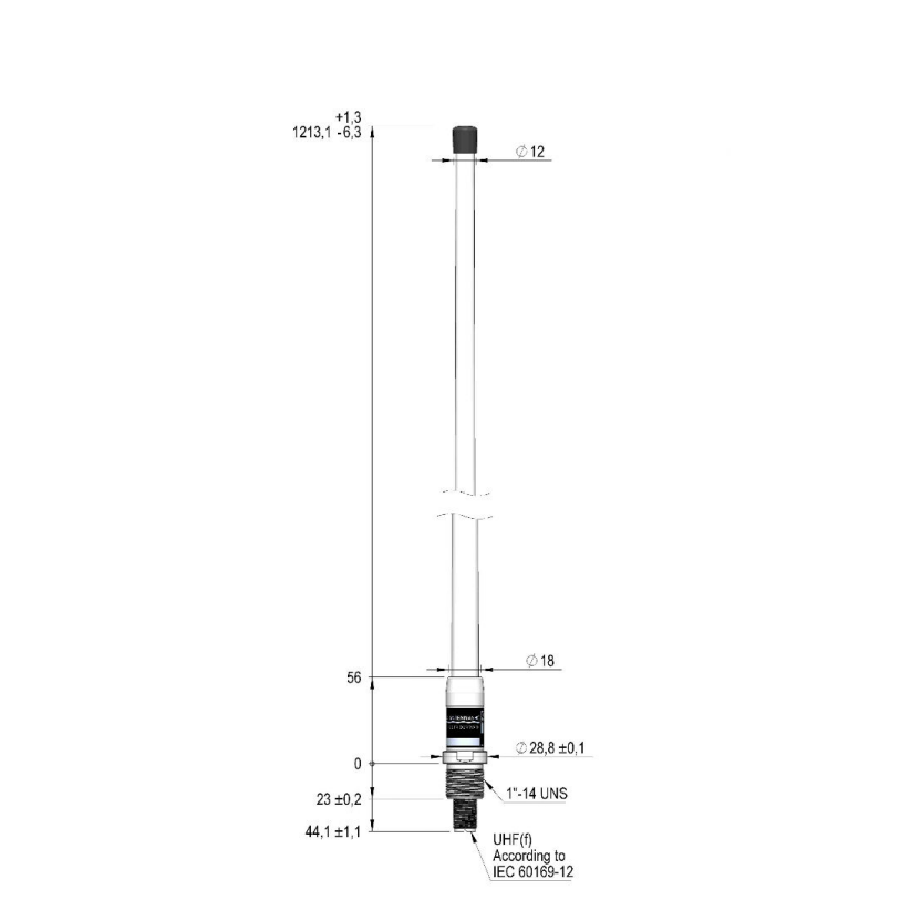 AC Antennas CX4 船用/陆地用 VHF 全向偶极子天线