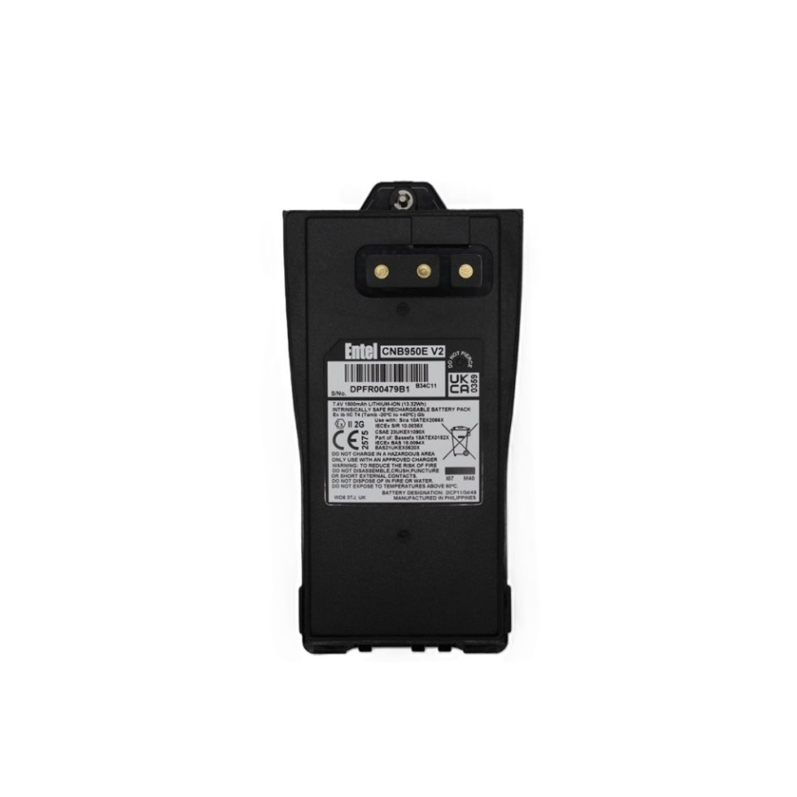 Entel CNB950EV2锂离子电池 | ATEX防爆对讲机专用
