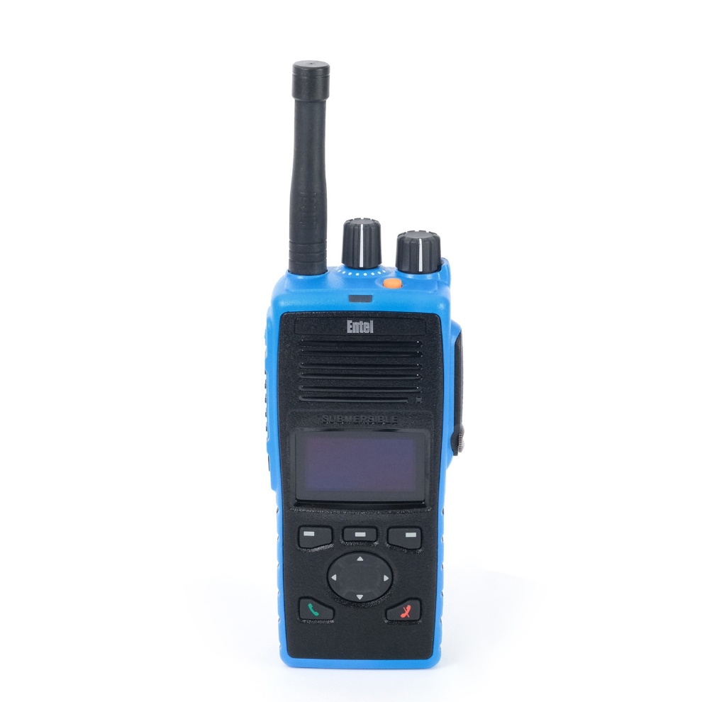 Entel DT985M UHF防爆对讲机 | IP68潜水 ATEX IIC氢气级
