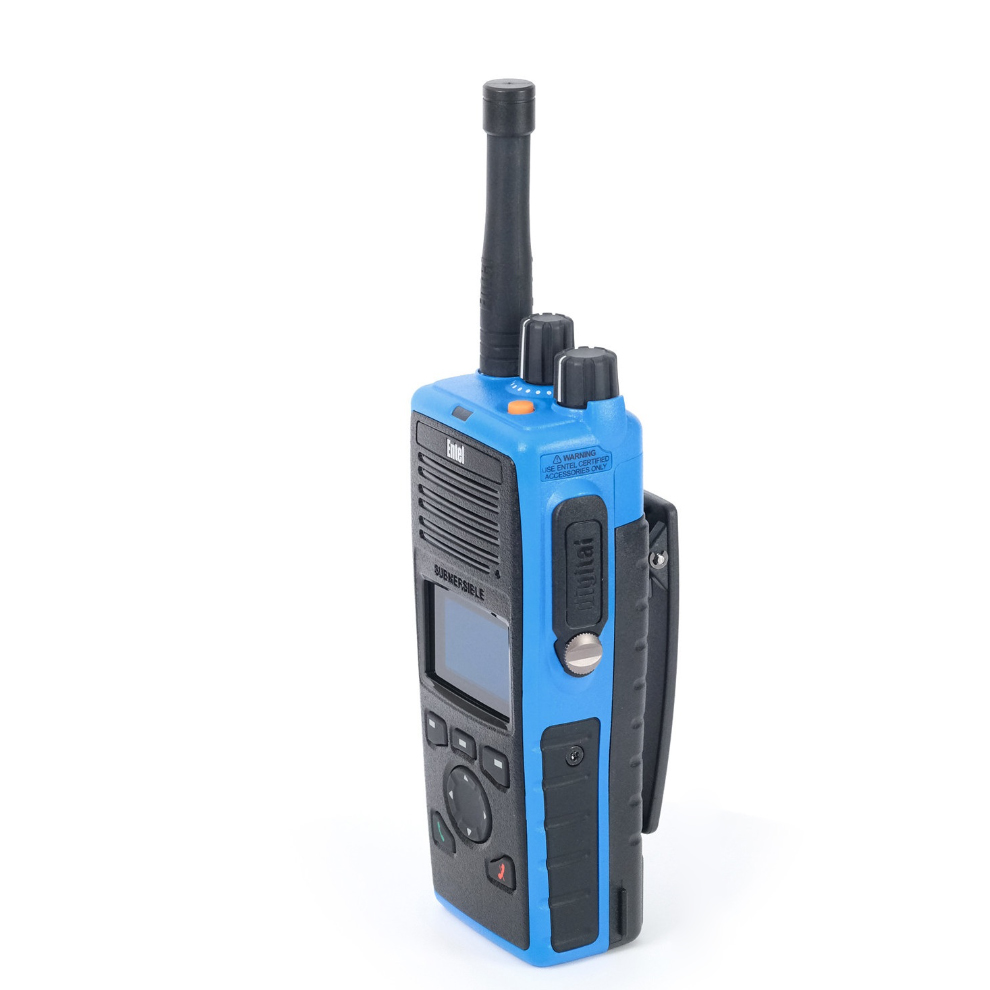 Entel DT985M UHF防爆对讲机 | IP68潜水 ATEX IIC氢气级