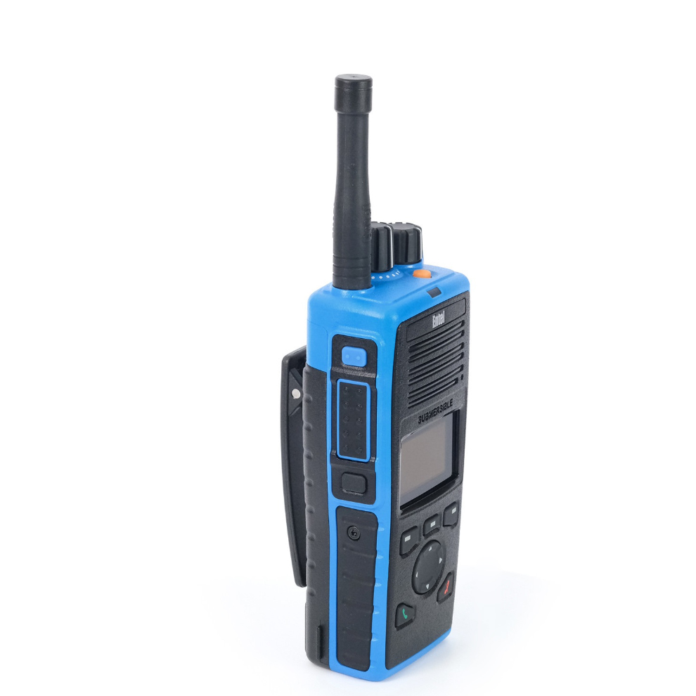 Entel DT985M UHF防爆对讲机 | IP68潜水 ATEX IIC氢气级