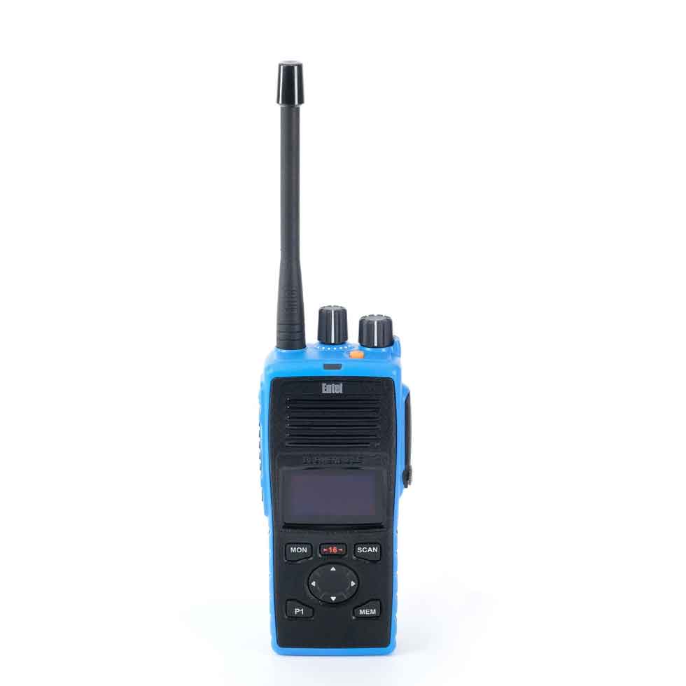 Entel DT544 VHF 海事防爆对讲机｜IP68 潜水级+IECEx 本质安全