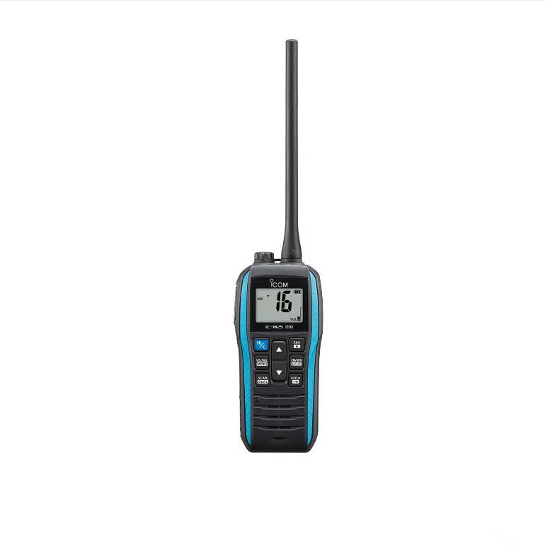 ICOM IC-M25EURO EVO 海事手持对讲机_漂浮闪灯