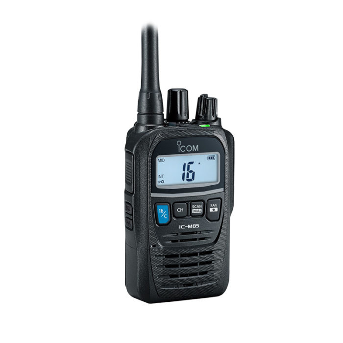 ICOM IC-M85E 欧版 PMR混用手持对讲机/VHF海事对讲机