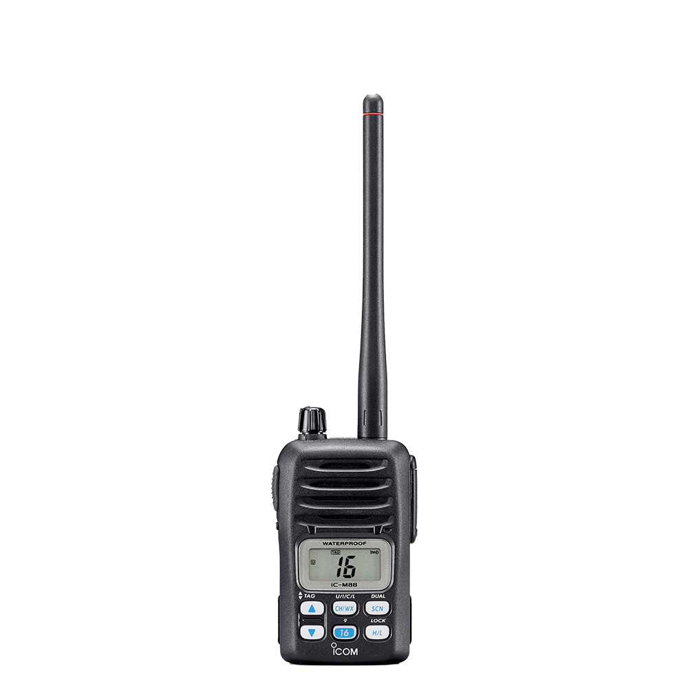 ICOM IC-M88 海事对讲机 | 防爆防水VHF对讲机