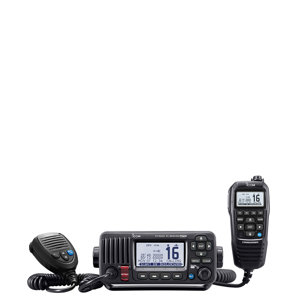 ICOM IC-M424G 固定式船员VHF无线电电台|船用固定式电台