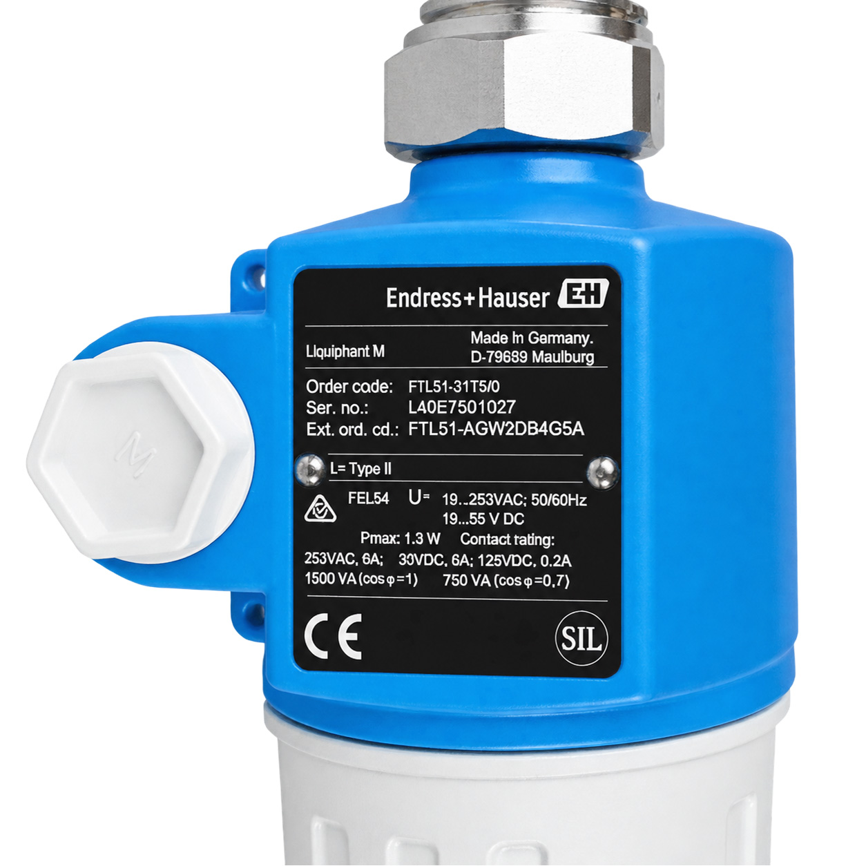 Endress+Hauser（恩德斯豪斯） Liquiphant M FTL51 音叉开关 FTL51-AGW2DB4G5A