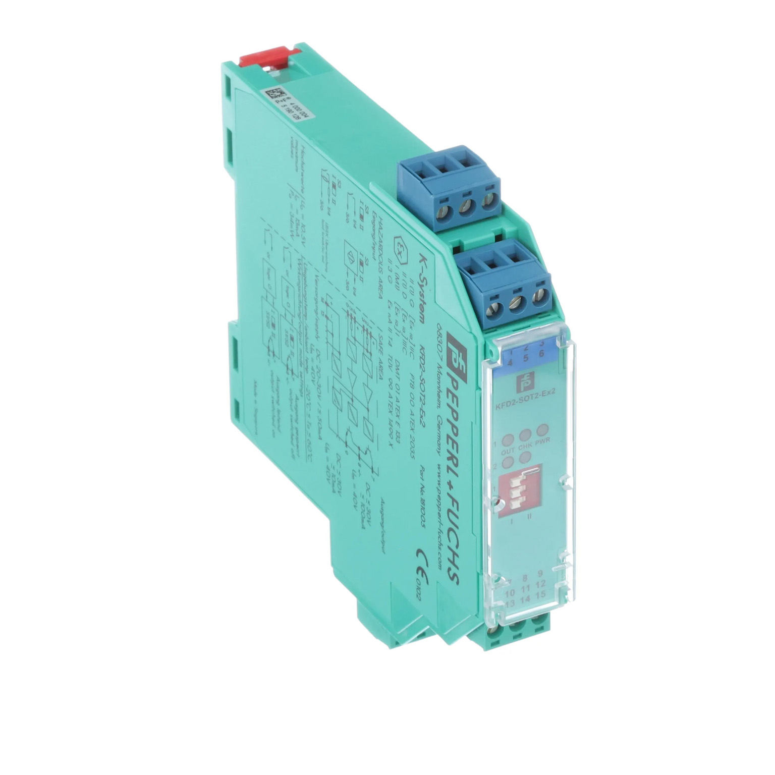 Pepperl+Fuchs KFU8-SR-Ex2.W 开关放大器 / 隔离安全栅