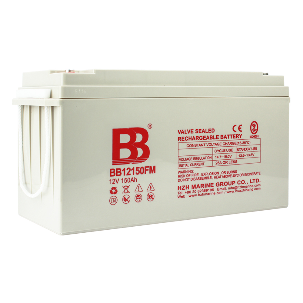 BB12150FM 深循环蓄电池 12V150Ah船用深循环蓄电池